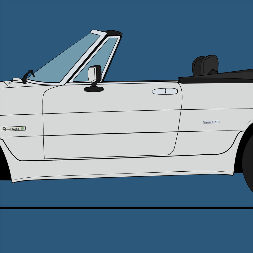 Corby&#39;s Alfa Spider Quadrifoglio