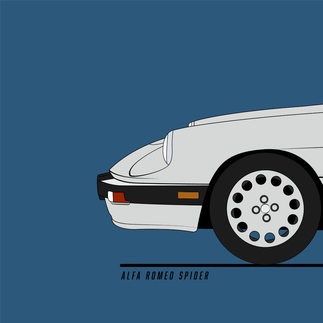 Corby&#39;s Alfa Spider Quadrifoglio