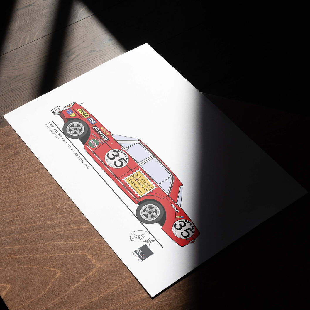 Mercedes Red Pig