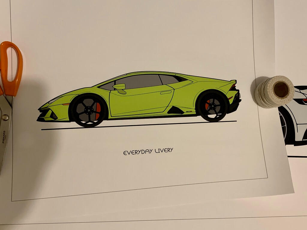 Travis' Huracan EVO